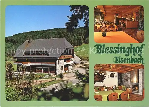Schollach Eisenbach (Hochschwarzwald) Gasthaus Blessinghof Kat. Eisenbach (Hochschwarzwald)
