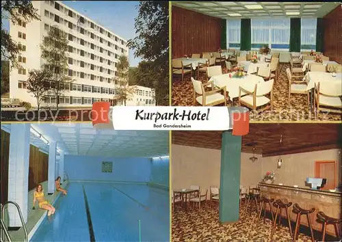 Bad Gandersheim Kurpark Hotel Schwimmbad Kat. Bad Gandersheim