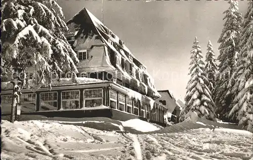 Feldberg Schwarzwald Deutsche Jugendherberge Hebelhof Kat. Feldberg (Schwarzwald)