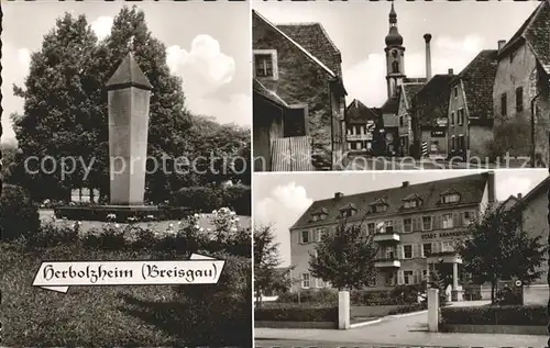 Herbolzheim staedt. Krankenhaus Dorf Kat. Herbolzheim