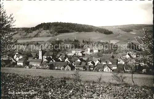 Bretzingen Dorf Felder Kat. Hardheim