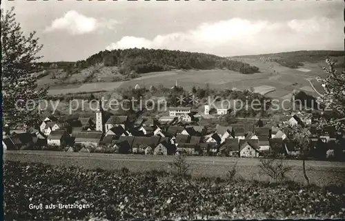 Bretzingen Dorf Felder Kat. Hardheim