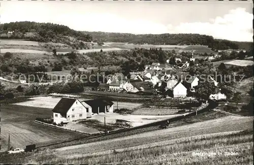 Bretzingen Dorf mit Felder Kat. Hardheim