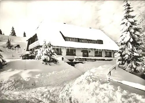 Wittenschwand klosterweiherhof Winter Kat. Dachsberg