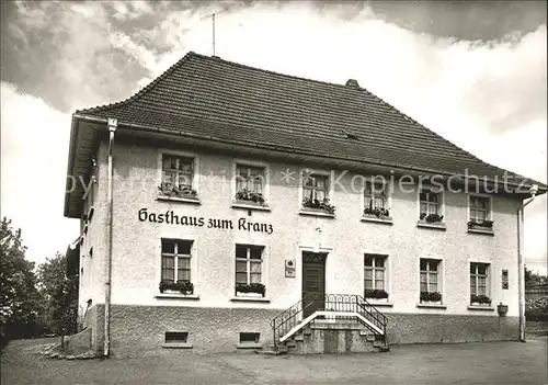 Goeschweiler Gasthaus zum Kranz Kat. Loeffingen