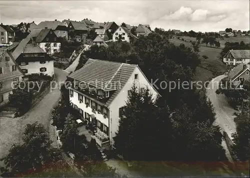 Goeschweiler Gasthaus Pension Cafe Alpenblick Kat. Loeffingen