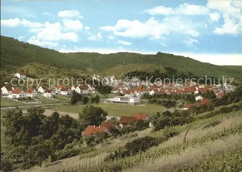 Oberlauda Dorf Berge Kat. Lauda Koenigshofen