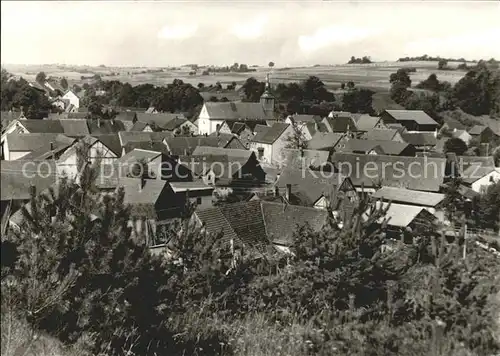 Erfeld Haeuser von oben Kat. Hardheim