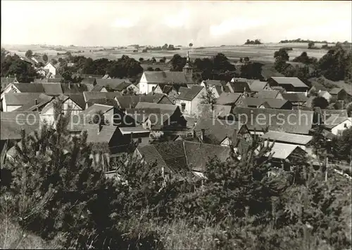 Erfeld Dorf von oben Kat. Hardheim