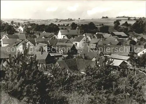 Erfeld Dorf von oben Kat. Hardheim