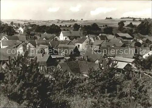 Erfeld Dorfansicht von oben Kat. Hardheim