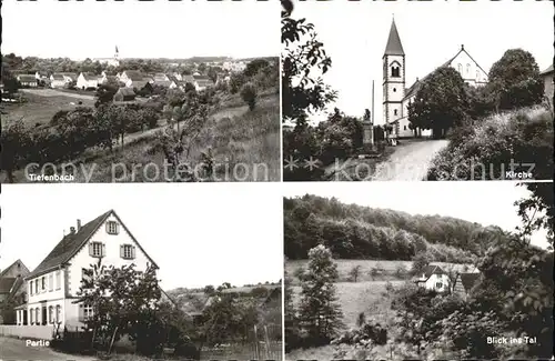 Tiefenbach Passau Kirche Blick ins Tal  / Tiefenbach /Passau LKR