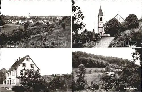 Tiefenbach Passau Kirche Blick ins Tal Partie / Tiefenbach /Passau LKR
