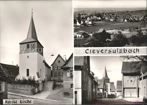 Cleversulzbach Moerike Kirche  Kat. Neuenstadt am Kocher