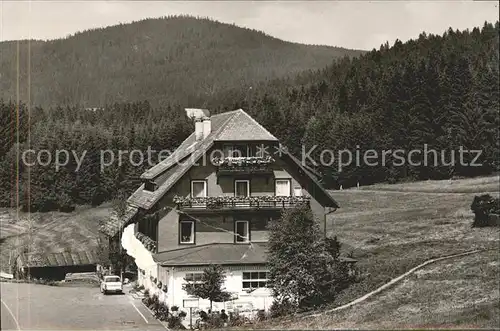 St Blasien Gasthaus Pension Kat. St. Blasien