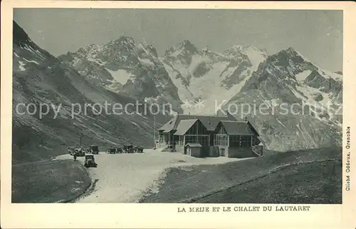 Grenoble La Meije et le Chalet du Lautaret Kat. Grenoble