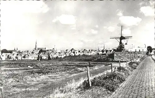 Zierikzee Hafenpark Muehle Kat. Zierikzee