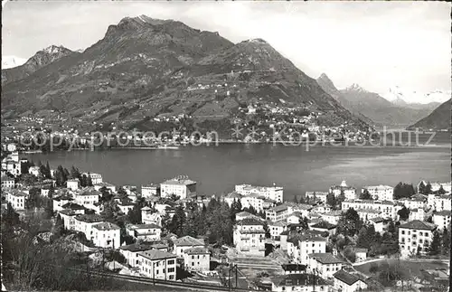 Paradiso Lago di Lugano Lago et Monte Bre Kat. Paradiso