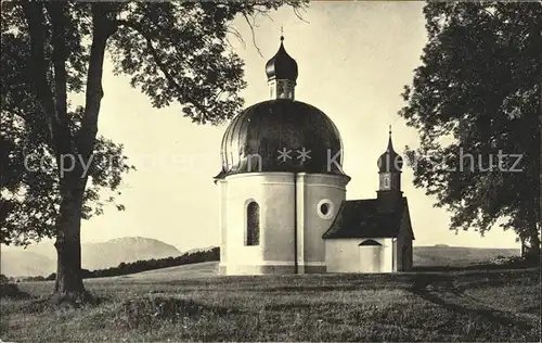 Iffeldorf Wallfahrtskirche auf dem Heuwinkl Kat. Iffeldorf