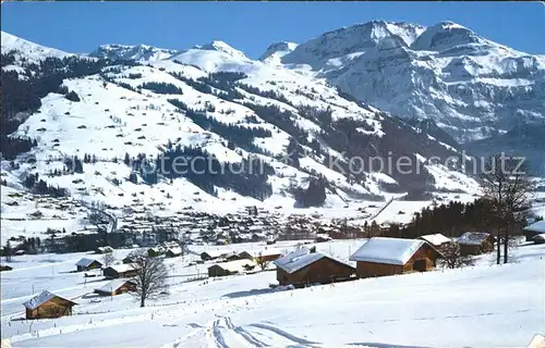 Lenk Simmental mit Wildstrubel Kat. Lenk Simmental