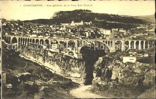 Constantine Avenches Pont Sidi Rached Kat. Constantine