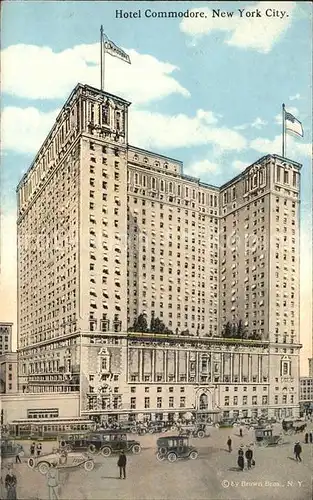 New York City Hotel Commodore Autos / New York /