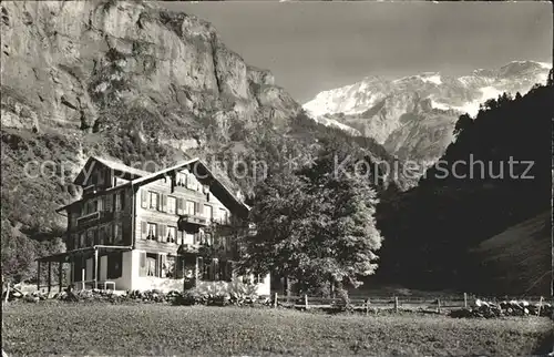 Stechelberg Naturfreundehaus  Kat. Stechelberg