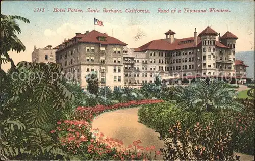 Santa Barbara California Hotel Potter Kat. Santa Barbara