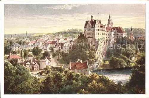 Sigmaringen Schloss Sigmaringen  Kat. Sigmaringen