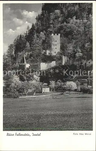 Falkenstein Inn Ruine Falkenstein Inntal  Kat. Flintsbach a.Inn