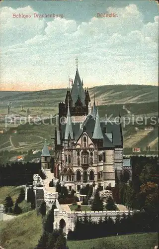 Drachenfels Schloss Drachenburg Kat. Koenigswinter