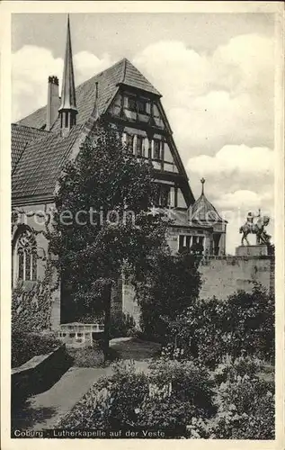 Coburg Lutherkapelle auf der Veste Kat. Coburg