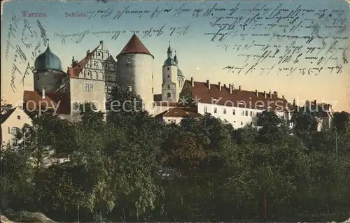 Wurzen Sachsen Schloss Kat. Wurzen