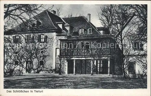 Tiefurt Schloss Tiefurt Kat. Weimar