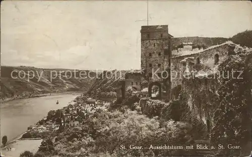 St Goar Aussichtsturm Kat. Sankt Goar