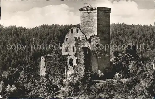 Zavelstein Burgruine Zavelstein Kat. Bad Teinach Zavelstein