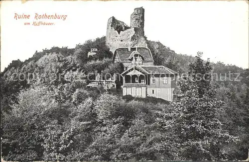 Kyffhaeuser Ruine Rothenburg Kat. Bad Frankenhausen