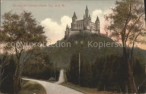 Burg Hohenzollern  Kat. Bisingen