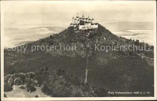 Burg Hohenzollern  Kat. Bisingen