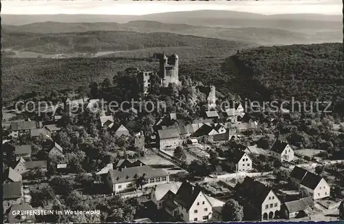 Greifenstein Hessen Burg Greifenstein Kat. Greifenstein