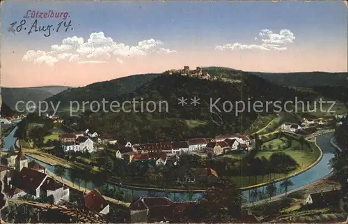 Luetzelburg Lothringen Stempel Armierungs Kompagnie Heideberg Kat. Lutzelbourg