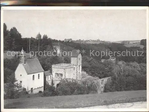 Tiefenbronn Schlossruine und Kapelle Steinegg  Kat. Tiefenbronn