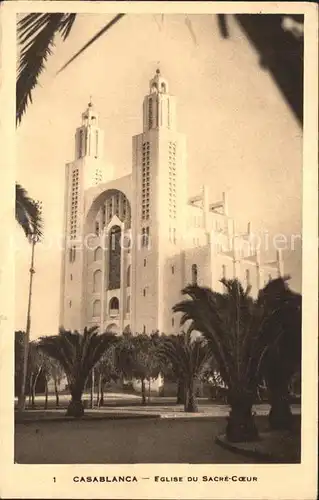 Casablanca Eglise Sacre Coeur Kat. Casablanca