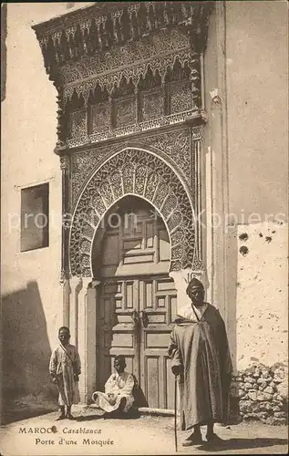 Casablanca Porte Mosquee Kat. Casablanca
