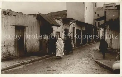 Casablanca Une rue arabe Kat. Casablanca