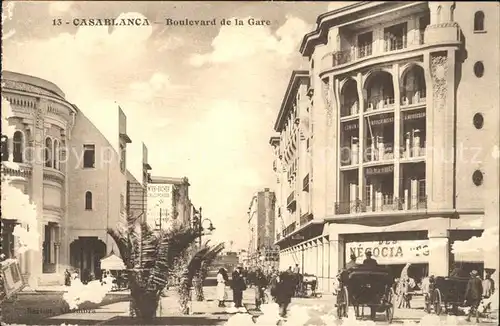 Casablanca Boulevard de la Gare Kat. Casablanca