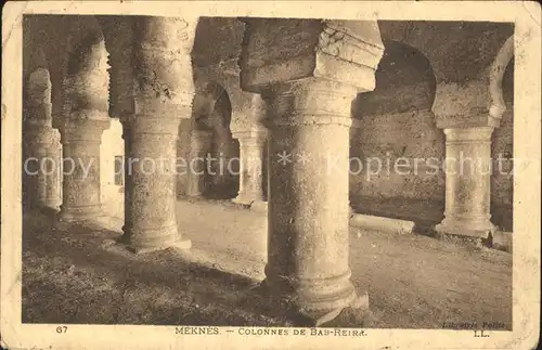 Meknes Colonnes de Bab Reirr Kat. Meknes