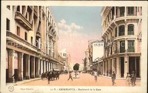 Casablanca Boulevard de la Gare Kat. Casablanca