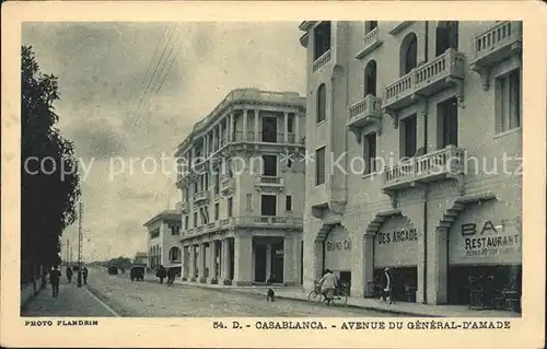 Casablanca Avenue General D Amade Kat. Casablanca