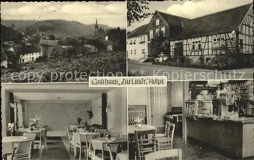 Morsbach Eifel Gasthaus zur Linde Kat. Schleiden